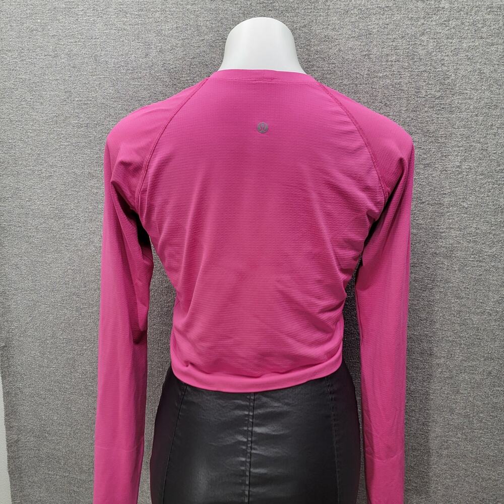Lululemon Swiftly Tech Cropped Top, Size 10 - image 2